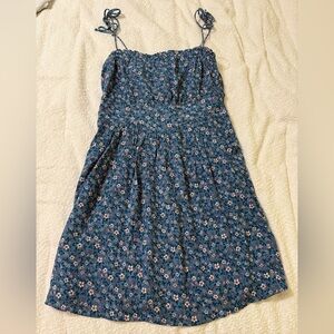 Aeropostale Blue Floral Dress